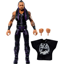 Mattel WWE Elite Collection Top Picks Actionfigur & Zubehr-Set Damian Priest 6-Zoll-Sammlerstck mit austauschbaren Hnden, Ringausrstung und 2