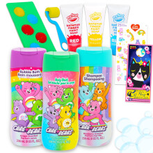 Care Bears Badkamer Set - Bundel met Shampoo, Douchegel, Bubbels, Badverf, Stickers, Meer | Zorg voor Kids