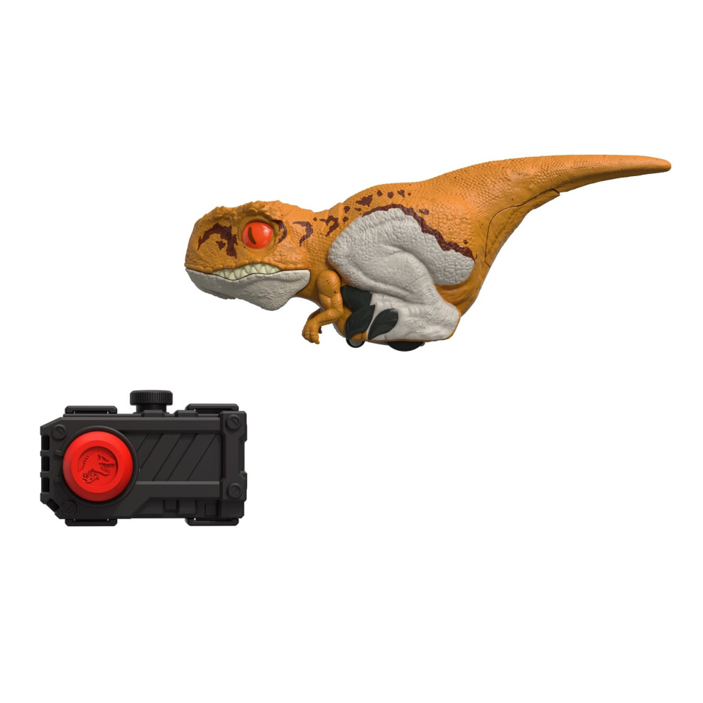 Mattel Jurassic World Toys Dominion Uncaged Click Tracker Atrociraptor Dinosa