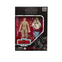 Official Star Wars Black Series Deluxe Luke Skywalker and Yoda Training Figure Set