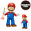 Super Mario The Super Mario Movie: Mario Action Figure 3
