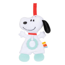 KIDS PREFERRED Peanuts Snoopy Baby Sensory Toy Crinkle Deken Knuffeldier voor pasgeboren baby's en baby's Bijtringspeelgoed met kinderwagen Autostoel