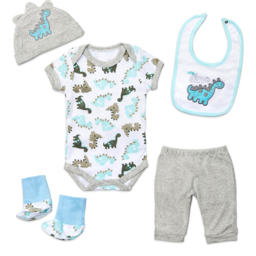 Roupas para Bonecas Reborn 22 polegadas Fantasia de Dinossauro para Boneca Menino 20-23 polegadas 1