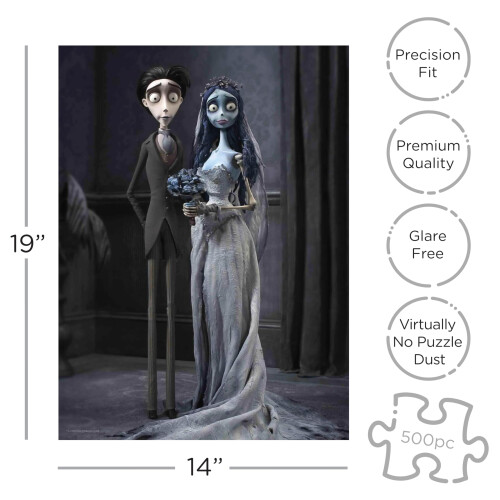 Corpse Bride Jigsaw Puzzle Victor und Emily (500 pieces) 1