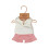 Miniland - Roupas para Boneca de 15 polegadas, Acessório de Vestuário, Camiseta e Calças de Verão 2