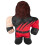 Bleacher Creatures WWE Kane 24"" Bleacher Buddy - Weiches Plüschtier 3