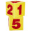 Learning Resources LEARNING RESOURCES LER0412 GIANT SOFT CUBES NUMERAL-2/PK 5 SQUARE 2