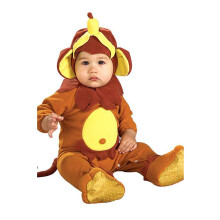 Rubies Costume Singe Voir Singe Do Enfant Barboteuse Halloween Nouveau-n Costume | 885620