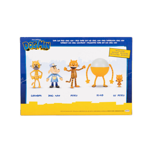 Figuras de Ação do Filme Dog Man - Multipack com 2.5 Polegadas 2