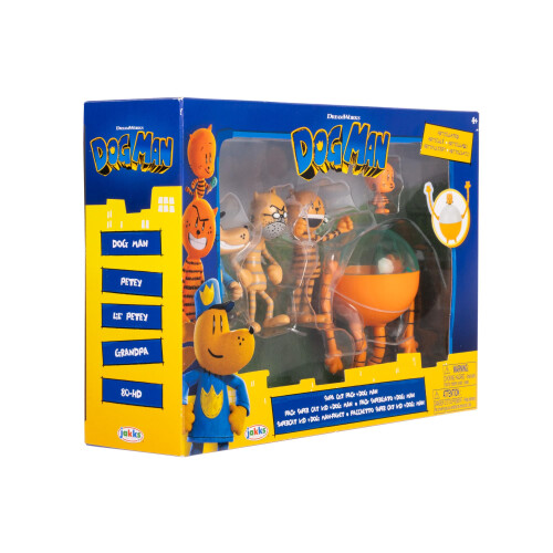Figuras de Ação do Filme Dog Man - Multipack com 2.5 Polegadas 1