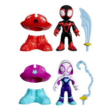 SPIDEY E I SUOI FANTASTICI AMICI Marvel Giocattoli Pirata Miles Morales & Ghost-Spider