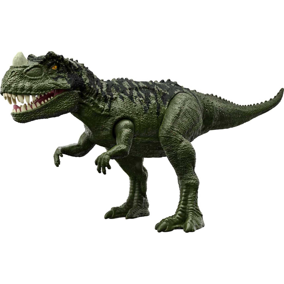 Mattel Jurassic World Roar Attack Ceratosaurus Figure