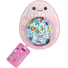 BIZYBOO Easter Egg Busy Bag Scavenger Hunt Rejtett trgyak keresse rzkszervi egyezo jtk gyerekeknek 2 ves kortl (rzsaszn)