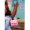 American Girl Acessórios para Boneca American Girl Truly Me de 18 polegadas - Calças de Onça, Calças Rosas e Chapéu de Palha 4