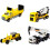 Matchbox Working Rigs GMC 3500 Diecast Vehicle 4-Pack Official Mattel 1