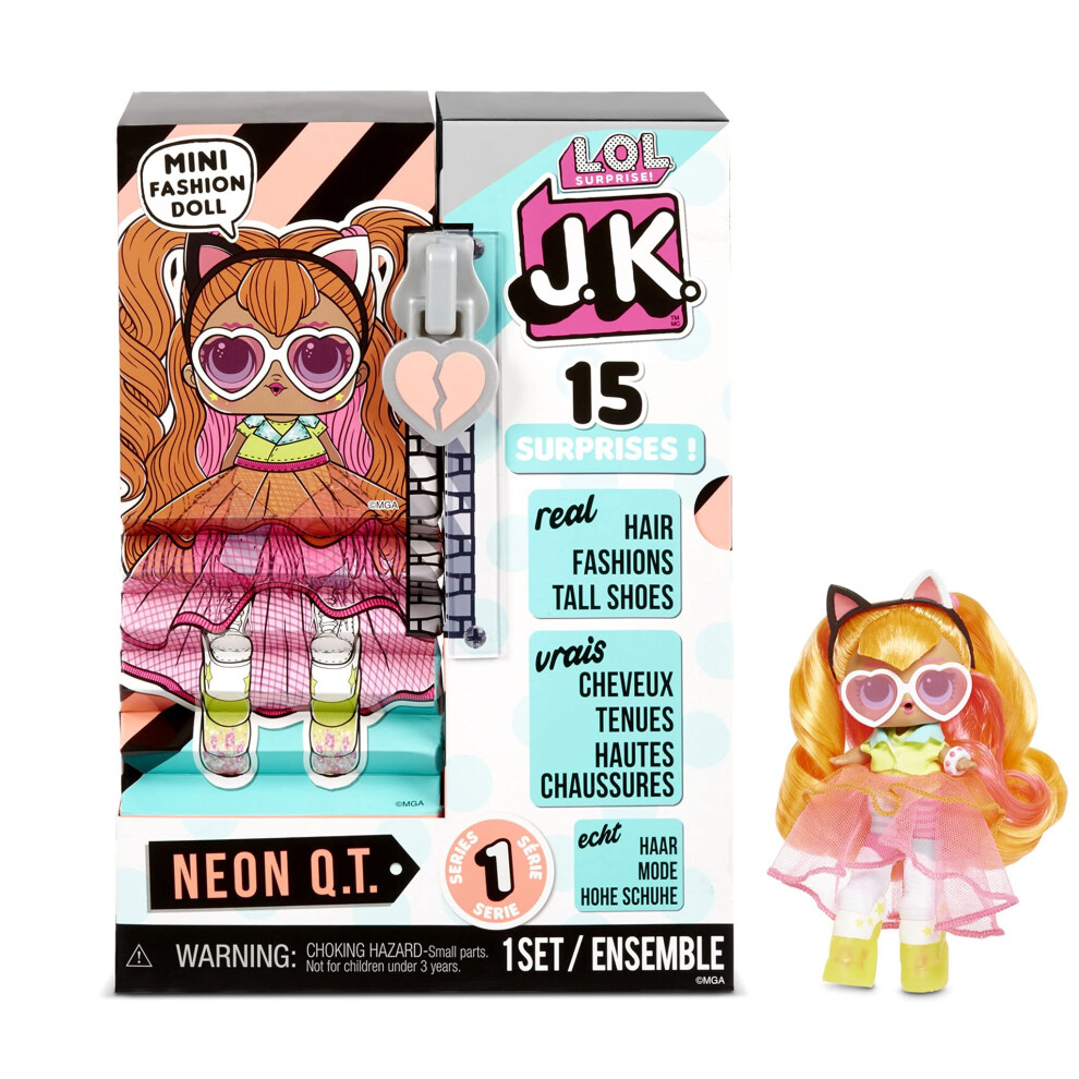 L.o.l. Surprise! Mga L.o.l. Surprise J.k. Doll Neon Q.t. Toys