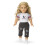 American Girl Camiseta de Fan do Houston Texans para Bonecas de 18 polegadas, Red e Navy, 1 peça, Idades 6+ 2