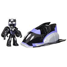 IRON MAN OG HANS FANTASTISKE VENNER Marvel Black Panther Plane Actionfigur og leget?jsk?ret?j 3-tommer (7,6 CM) Super Hero Leget?j til b?rn i ald