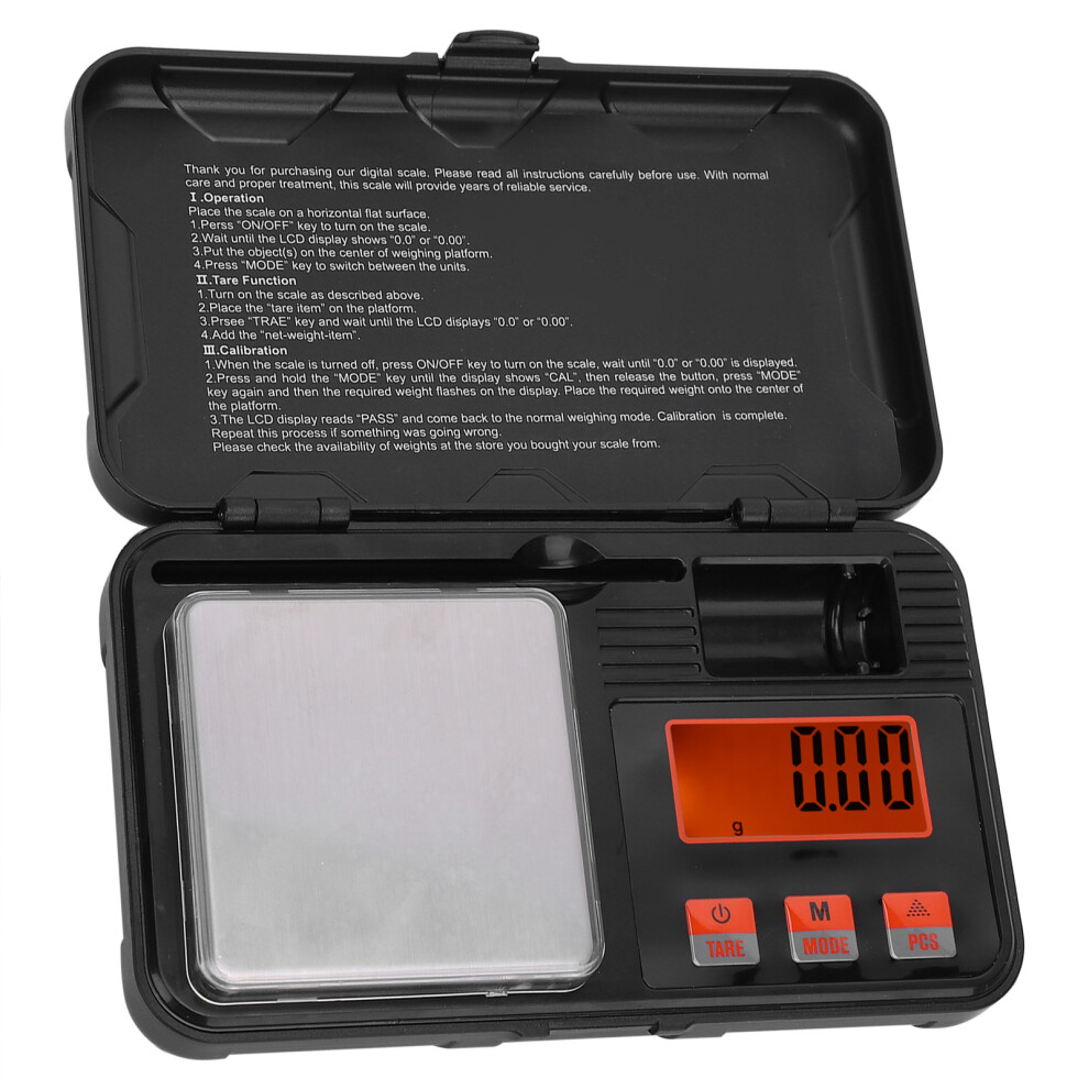 Mini Jewelry Scale 200G, Portable Pocket Scale With 0.01G Accuracy 7641360200780