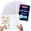 Livros em Branco Hygloss 5.5 x 8.5 Polegadas - Pacote com 50 - Capa Branca para Desenho e Escrita 1