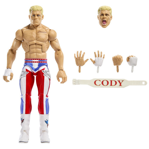 WWE WWE Cody Rhodes (RWB) Elite Topvalg 2025 (Wave 4) 1