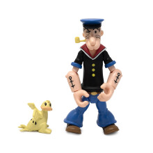 Boss Fight Studio Popeye Prvn vzhled Nmornka Cern koile Akcn figurka - Vysoce artikulovan sberatelsk a prizpusobiteln figurka s doplnky a al