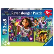 Puzzles 3 x 49 Teile : Disney Encanto : Die Magie von Encanto