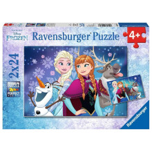 Ravensburger Frozen Legpuzzel (2 x 24 Stukken)