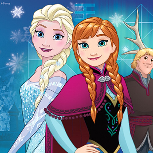 Ravensburger Puzzle Ravensburger Frozen (2 x 24 Pezzi) 1