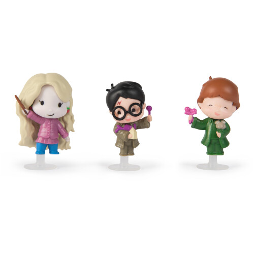 Spin Master Wizarding World Harry Potter, Micro Momentos Mágicos de Hogwarts com 3 Figuras 2