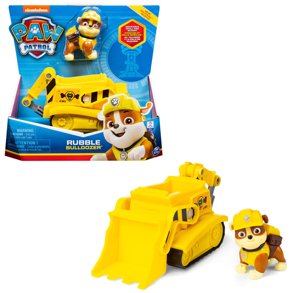 Paw Patrol Playset Rubble Yellow 2-Piece