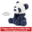 GUND Gund Cozy Plush (25cm) (Panda) 2