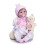 2Pcs Medylove Roupas para Bonecas Reborn 16-18 polegadas Conjunto Rosa de 17 polegadas 2