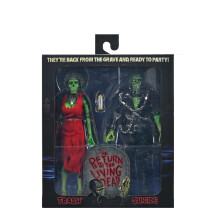 NECA The Return of The Living Dead Zombie Trash & Suicide Clothed Action Figure Two-Pack