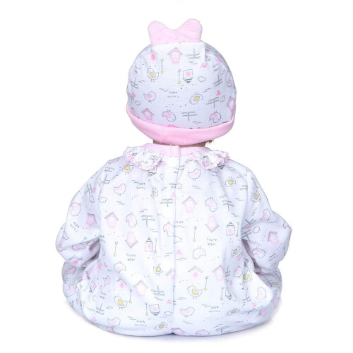 2Pcs Medylove Roupas para Bonecas Reborn 16-18 polegadas Conjunto Rosa de 17 polegadas 2