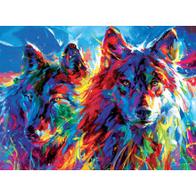 Buffalo Games - Blend COTA - Wolves True Love - Legpuzzel van 1000 stukjes voor volwassenen - Uitdagende puzzel Perfect voor game-avonden - Afgewerkt