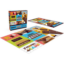 Buffalo Games - Hershey - S'Mores Collage - Puzzle da 300 pezzi per adulti - Puzzle impegnativo perfetto per le serate di gioco - La dimensione f