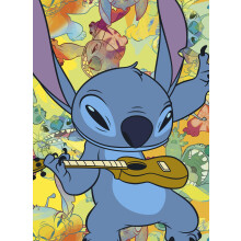 Ceaco - Disney - Stitch - Galaxy Grunge - puzzel van 300 extra grote stukjes
