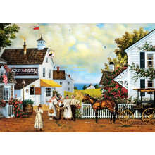 Buffalo Games - Charles Wysocki - Fun Lovin' Silly Folks - Puzzle per adulti - Puzzle impegnativo perfetto per le serate di gioco - La dimensione