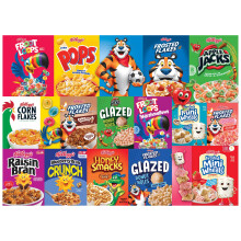 RoseArt - Kellogg's - Cereal Favourites Modern - Puzzle da 1000 pezzi