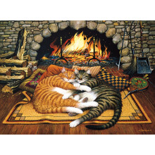 Buffalo Games - Charles Wysocki - All Burned Out - Puzzle da 1000 pezzi per adulti - Puzzle impegnativo perfetto per le serate di gioco - La dime