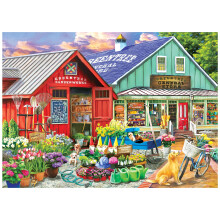Roseart - Hobby Haven - Greentree Garden Centre - Legpuzzel van 1000 stukjes voor volwassenen