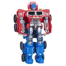 Toys Rise of the Beasts Film, Smash Changer Optimus Prime Action Figure – Ages 6 and up, 22.5 cm