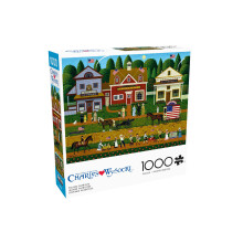 Buffalo Games - Charles Wysocki - Young Patriots - Puzzel van 1000 stukjes - Uitdagende puzzel Perfect voor game-avonden - Afgewerkt formaat is 26,75