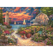 Buffalo Games - Chuck Pinson - Peace After The Storm - Legpuzzel van 1000 stukjes voor volwassenen - Uitdagende puzzel Perfect voor game-avonden - Af