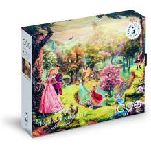 Ceaco - Silver Select - TK Disney - Doornroosje - Legpuzzel van 1000 stukjes voor volwassenen Uitdagende puzzel Perfect voor spelavonden