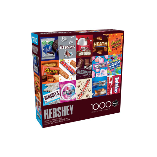 Buffalo Games - Hershey's - Quebra-Cabeça de 1000 Peças Hershey Candy Grid - Tamanho 26" 2