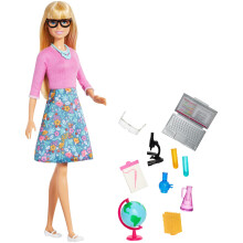 DDI 2341141 Mattel Blonde Teacher Barbie - Case of 4