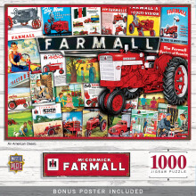 Farmall Case Ih - Un Classico Americano Puzzle da 1000 Pezzi - Puzzle con Grafica Vivace e Pezzi Durevoli - Divertenti Attivit? per tutta la Fami