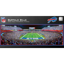 MasterPieces Sportpuzzel van 1000 stukjes - NFL Buffalo Bills Endzone View Panoramisch - 13""x39""""
